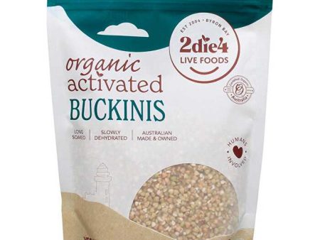 2die4 Live Foods Organic Activated Buckinis 300g Supply