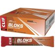 Clif Bloks Energy Chews Orange 25mg Caffeine 18x60g on Sale