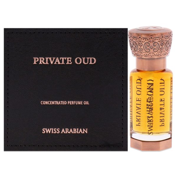 Swiss Arabian Private Oud by Swiss Arabian for Unisex - 0.4 oz Parfum Oil For Sale