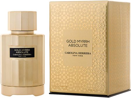 Carolina Herrera Gold Myrrh Absolute Eau De Parfum Spray 100ml 3.4oz For Discount