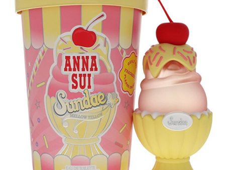 Anna Sui Sundae Mellow Yellow Eau De Toilette Spray 50ml 1.7oz Online