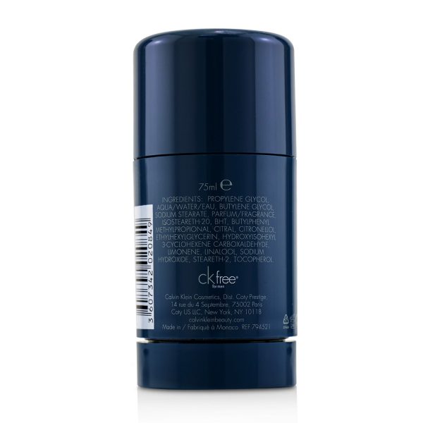 Calvin Klein CK Free Deodorant Stick  75g 2.6oz on Sale